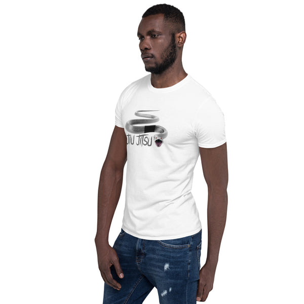 JITSU SNAKE (WB) Unisex T-Shirt - BlackBeltApparel
